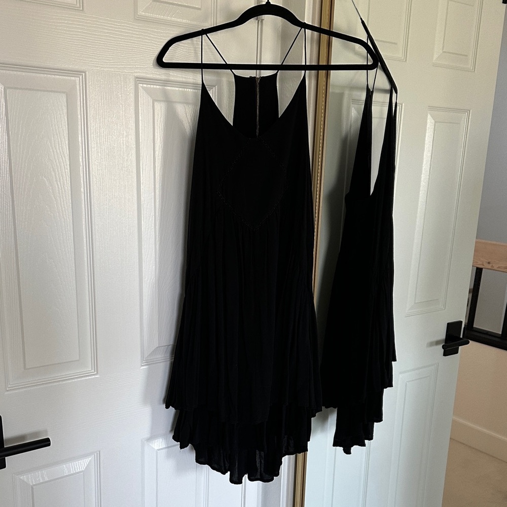 Forever 21 Black High Low Dress